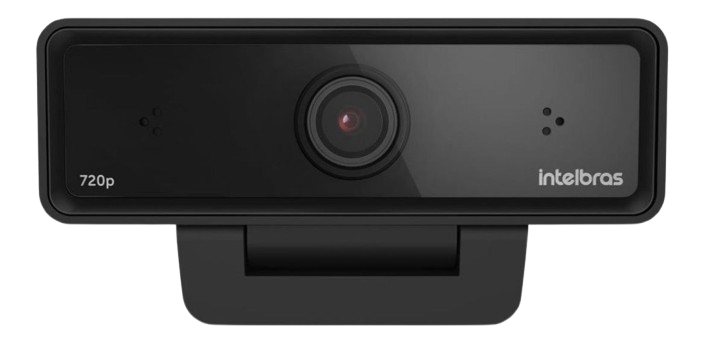 Webcam Usb Intelbras Cam-720p Cor Preto