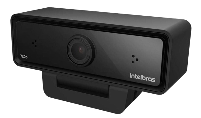 Webcam Usb Intelbras Cam-720p Cor Preto